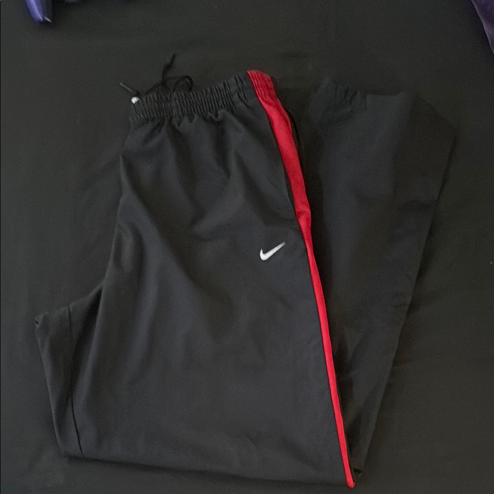 Vintage nike track pants baggy Y2K